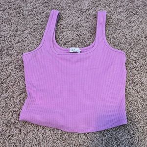 Tillys brand cropped tank top